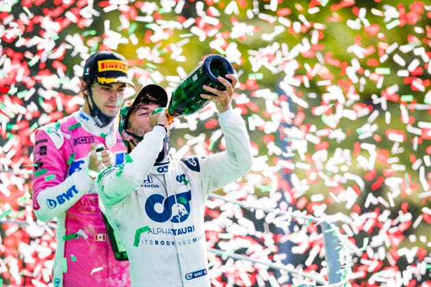 Motorsports: FIA Formula One World Championship, WM, Weltmeisterschaft 2020, Grand Prix of Italy, 10 Pierre Gasly (FRA, Scuderia AlphaTauri Honda), Monza Italy