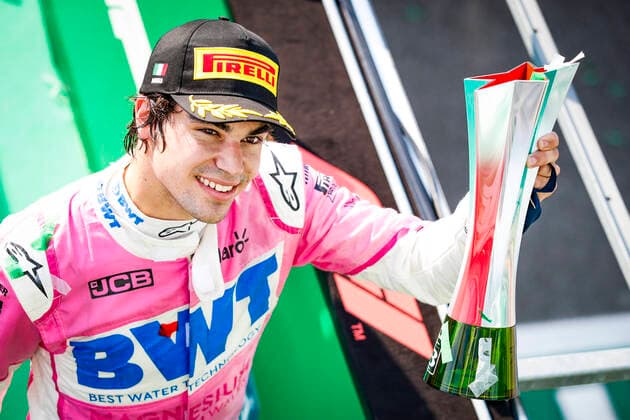 Motorsports: FIA Formula One World Championship, WM, Weltmeisterschaft 2020, Grand Prix of Italy, 18 Lance Stroll (CAN, BWT Racing Point F1 Team), Monza Italy