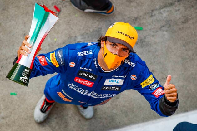 Motorsports: FIA Formula One World Championship, WM, Weltmeisterschaft 2020, Grand Prix of Italy, 55 Carlos Sainz (ESP, McLaren F1 Team), Monza Italy