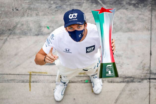 Motorsports: FIA Formula One World Championship, WM, Weltmeisterschaft 2020, Grand Prix of Italy, 10 Pierre Gasly (FRA, Scuderia AlphaTauri Honda), Monza Italy