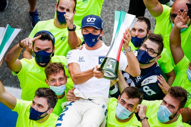 Motorsports: FIA Formula One World Championship, WM, Weltmeisterschaft 2020, Grand Prix of Italy, 10 Pierre Gasly (FRA, Scuderia AlphaTauri Honda), Monza Italy