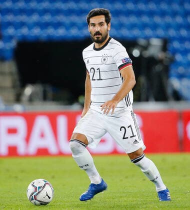Foto Manuel Geisser 06.9.2020 Basel : St.Jakob Park Basel Fussball Saison 2020 2021 Herren Nations League 2.Spieltag Schweiz - Deutschland Ilkay Gündogan (Deutschland)