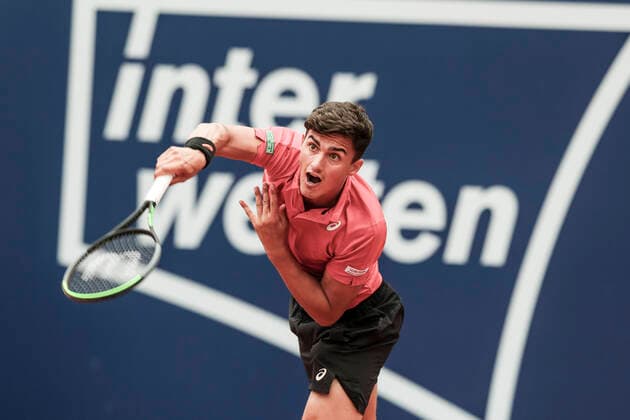 TENNIS - ATP, Tennis Herren Generali Open 2020 KITZBUEHEL,AUSTRIA,07.SEP.20 -TENNIS - ATP World Tour, Generali Open 2020, qualification round. Image shows Alexander Erler (AUT). GEPAxpictures xPatrickxSteiner
