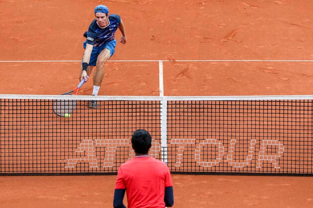 TENNIS - ATP, Tennis Herren Generali Open 2020 KITZBUEHEL,AUSTRIA,07.SEP.20 -TENNIS - ATP World Tour, Generali Open 2020, qualification round. Image shows Sandro Kopp (AUT). GEPAxpictures xPatrickxSteiner