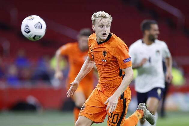 AMSTERDAM, 07-09-2020, JohanCruyff Stadium, season 2020 2021 . Nations Leaque game between Netherlands and Italy. Netherlands player Donny van de Beek Netherlands - Italy  x9133031x Copyright: