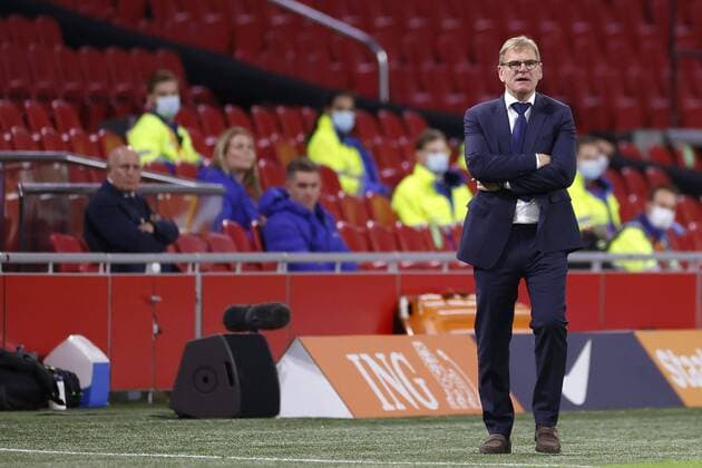 AMSTERDAM, 07-09-2020, JohanCruyff Stadium, season 2020 2021 . Nations Leaque game between Netherlands and Italy. Netherlands trainer coach Dwight Lodeweges Netherlands - Italy  x9133377x Copyright: