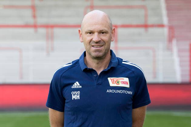 Co Trainer Markus Hoffmann Fußball Fussball Bundesliga Herren DFL Porträttermin Saison 2020 2021 03.09.2020 1.FC Union Berlin FCU Vorstellung, Präsentation, Pressetermin