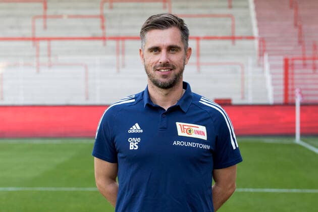 Co Trainer Sebastian Bönig Fußball Fussball Bundesliga Herren DFL Porträttermin Saison 2020 2021 03.09.2020 1.FC Union Berlin FCU Vorstellung, Präsentation, Pressetermin