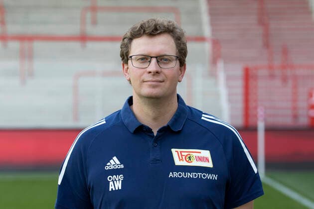 Adrian Wittmann (Videoanalyse) Fußball Fussball Bundesliga Herren DFL Porträttermin Saison 2020 2021 03.09.2020 1.FC Union Berlin FCU Vorstellung, Präsentation, Pressetermin