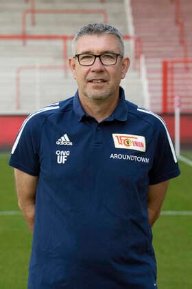 Trainer Urs Fischer Fußball Fussball Bundesliga Herren DFL Porträttermin Saison 2020 2021 03.09.2020 1.FC Union Berlin FCU Vorstellung, Präsentation, Pressetermin