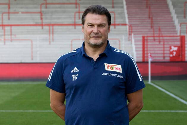 Physiotherapeut Frank Placzek Fußball Fussball Bundesliga Herren DFL Porträttermin Saison 2020 2021 03.09.2020 1.FC Union Berlin FCU Vorstellung, Präsentation, Pressetermin