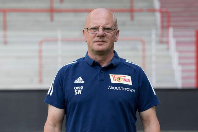 Mannschaftsbetreuer Sven Weinel Fußball Fussball Bundesliga Herren DFL Porträttermin Saison 2020 2021 03.09.2020 1.FC Union Berlin FCU Vorstellung, Präsentation, Pressetermin