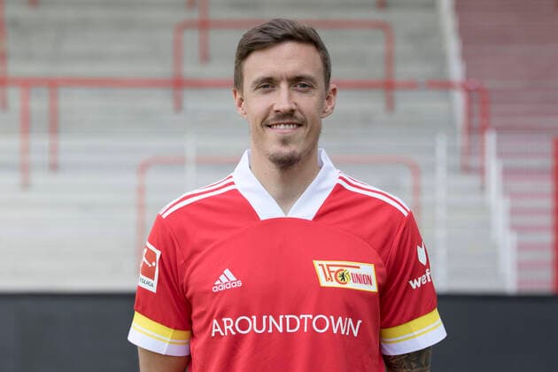 Max Kruse Fußball Fussball Bundesliga Herren DFL Porträttermin Saison 2020 2021 03.09.2020 1.FC Union Berlin FCU Vorstellung, Präsentation, Pressetermin