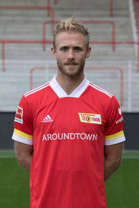 Sebastian Griesbeck Fußball Fussball Bundesliga Herren DFL Porträttermin Saison 2020 2021 03.09.2020 1.FC Union Berlin FCU Vorstellung, Präsentation, Pressetermin