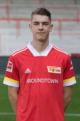 Tim Maciejewski Fußball Fussball Bundesliga Herren DFL Porträttermin Saison 2020 2021 03.09.2020 1.FC Union Berlin FCU Vorstellung, Präsentation, Pressetermin