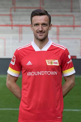 Christian Gentner Fußball Fussball Bundesliga Herren DFL Porträttermin Saison 2020 2021 03.09.2020 1.FC Union Berlin FCU Vorstellung, Präsentation, Pressetermin
