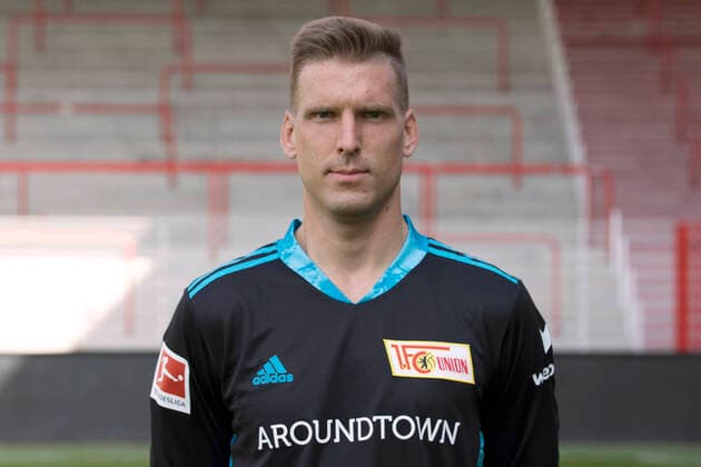 Torwart Andreas Luthe Fußball Fussball Bundesliga Herren DFL Porträttermin Saison 2020 2021 03.09.2020 1.FC Union Berlin FCU Vorstellung, Präsentation, Pressetermin
