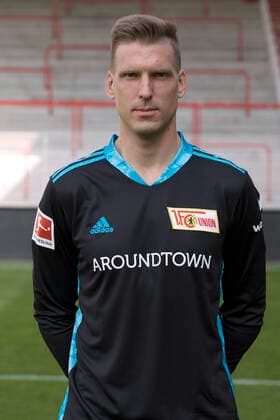 Torwart Andreas Luthe Fußball Fussball Bundesliga Herren DFL Porträttermin Saison 2020 2021 03.09.2020 1.FC Union Berlin FCU Vorstellung, Präsentation, Pressetermin