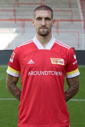 Robert Andrich Fußball Fussball Bundesliga Herren DFL Porträttermin Saison 2020 2021 03.09.2020 1.FC Union Berlin FCU Vorstellung, Präsentation, Pressetermin
