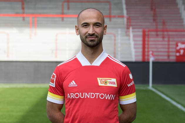 Akaki Gogia Fußball Fussball Bundesliga Herren DFL Porträttermin Saison 2020 2021 03.09.2020 1.FC Union Berlin FCU Vorstellung, Präsentation, Pressetermin