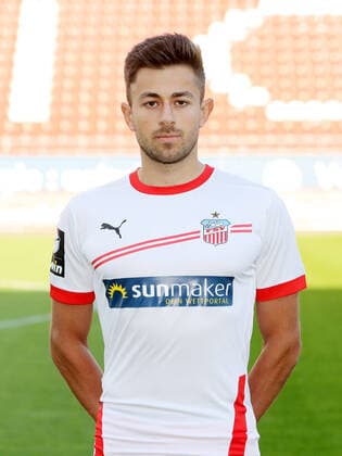 Teampraesentation Zwickau Fussball 3.Liga Marcus Godinho; FSV Zwickau; 2.Bundesliga, Porträttermin 2020 2021 , Zwickau, 07.09.2020, Stadion Zwickau, Fussball ,