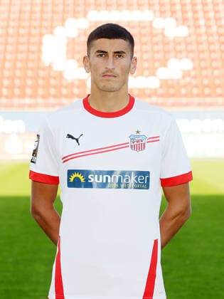 Teampraesentation Zwickau Fussball 3.Liga Ali Odabas; FSV Zwickau; 2.Bundesliga, Porträttermin 2020 2021 , Zwickau, 07.09.2020, Stadion Zwickau, Fussball ,