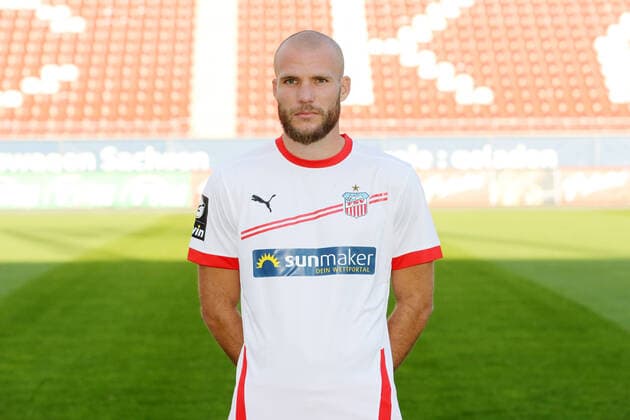 Teampraesentation Zwickau Fussball 3.Liga Manfred Starke; FSV Zwickau; 2.Bundesliga, Porträttermin 2020 2021 , Zwickau, 07.09.2020, Stadion Zwickau, Fussball ,