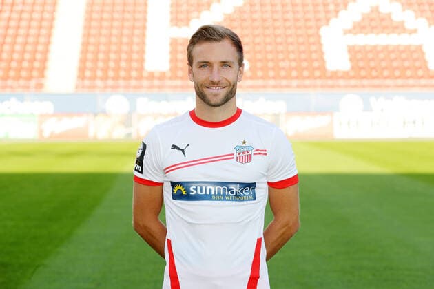 Teampraesentation Zwickau Fussball 3.Liga Mike Könnecke Koennecke; FSV Zwickau; 2.Bundesliga, Porträttermin 2020 2021 , Zwickau, 07.09.2020, Stadion Zwickau, Fussball ,