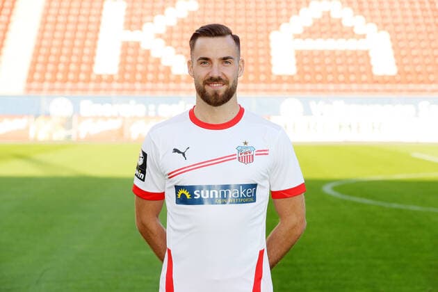 Teampraesentation Zwickau Fussball 3.Liga Morris Schröter Schroeter; FSV Zwickau; 2.Bundesliga, Porträttermin 2020 2021 , Zwickau, 07.09.2020, Stadion Zwickau, Fussball ,