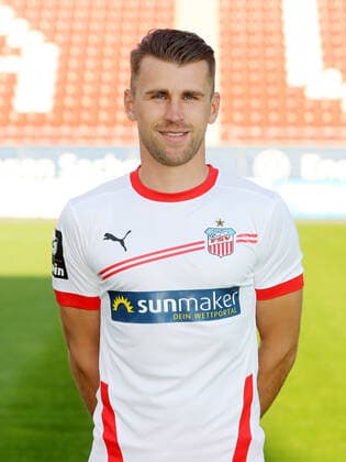 Teampraesentation Zwickau Fussball 3.Liga Nils Miatke; FSV Zwickau; 2.Bundesliga, Porträttermin 2020 2021 , Zwickau, 07.09.2020, Stadion Zwickau, Fussball ,