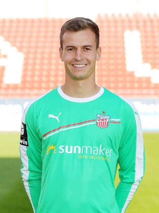 Teampraesentation Zwickau Fussball 3.Liga Torhüter Matti Kamenz; FSV Zwickau; 2.Bundesliga, Porträttermin 2020 2021 , Zwickau, 07.09.2020, Stadion Zwickau, Fussball ,