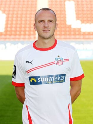 Teampraesentation Zwickau Fussball 3.Liga Julius Reinhardt; FSV Zwickau; 2.Bundesliga, Porträttermin 2020 2021 , Zwickau, 07.09.2020, Stadion Zwickau, Fussball ,