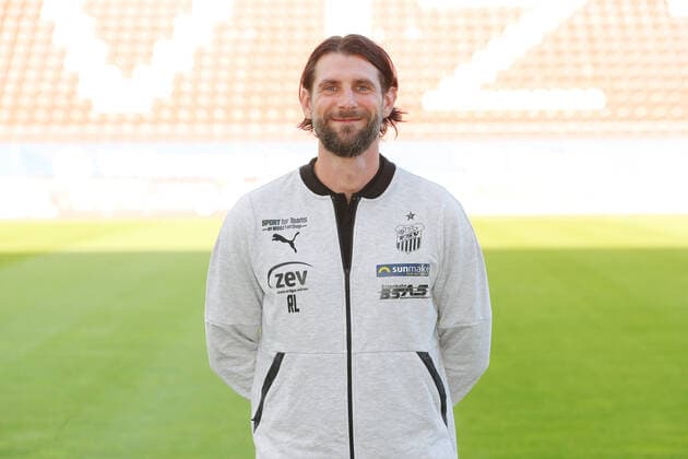 Teampraesentation Zwickau Fussball 3.Liga Co-Trainer Robin Lenk; FSV Zwickau; 2.Bundesliga, Porträttermin 2020 2021 , Zwickau, 07.09.2020, Stadion Zwickau, Fussball ,