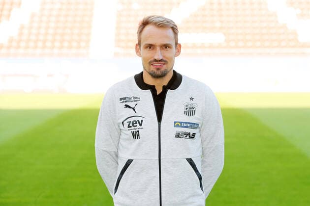 Teampraesentation Zwickau Fussball 3.Liga Sportdirektor Toni Wachsmuth; FSV Zwickau; 2.Bundesliga, Porträttermin 2020 2021 , Zwickau, 07.09.2020, Stadion Zwickau, Fussball ,