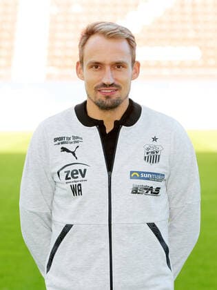 Teampraesentation Zwickau Fussball 3.Liga Sportdirektor Toni Wachsmuth; FSV Zwickau; 2.Bundesliga, Porträttermin 2020 2021 , Zwickau, 07.09.2020, Stadion Zwickau, Fussball ,