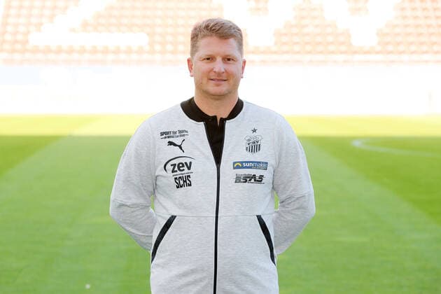 Teampraesentation Zwickau Fussball 3.Liga Physiotherapeut Sven Schubert; FSV Zwickau; 2.Bundesliga, Porträttermin 2020 2021 , Zwickau, 07.09.2020, Stadion Zwickau, Fussball ,