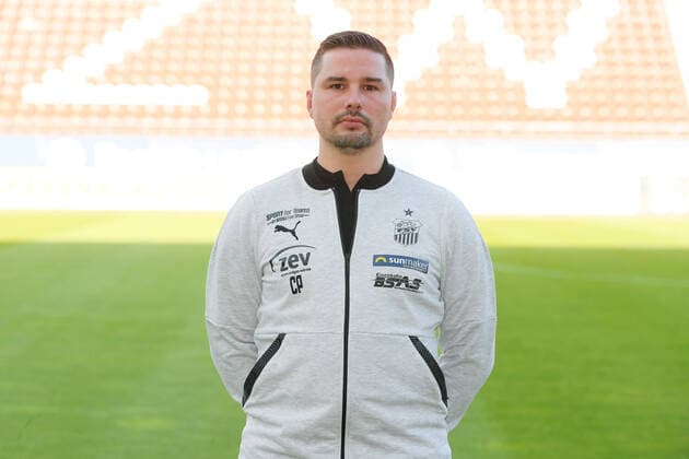 Teampraesentation Zwickau Fussball 3.Liga Physiotherapeut Christian Puschmann; FSV Zwickau; 2.Bundesliga, Porträttermin 2020 2021 , Zwickau, 07.09.2020, Stadion Zwickau, Fussball ,