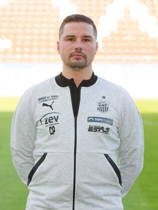 Teampraesentation Zwickau Fussball 3.Liga Physiotherapeut Christian Puschmann; FSV Zwickau; 2.Bundesliga, Porträttermin 2020 2021 , Zwickau, 07.09.2020, Stadion Zwickau, Fussball ,