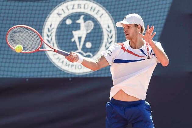 TENNIS - ATP, Tennis Herren Generali Open 2020 KITZBUEHEL,AUSTRIA,08.SEP.20 -TENNIS - ATP World Tour, Generali Open 2020. Image shows Yannick Hanfmann (GER) GEPAxpictures xPatrickxSteiner