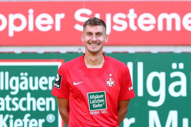 Kevin Kraus; 1. FC Kaiserslautern; 3. Liga, Portraettermin 2020 2021 1. FC Kaiserslautern; 3. Liga, Portraettermin 2020 2021 Kaiserslautern Copyright: xWeissx Eibner-Pressefotox EP_rws