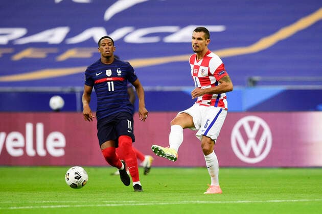 Lovren Dejan (Croatie) FOOTBALL : France vs Croatie - ligue des Nations - 08 09 2020 JBAutissier Panoramic 