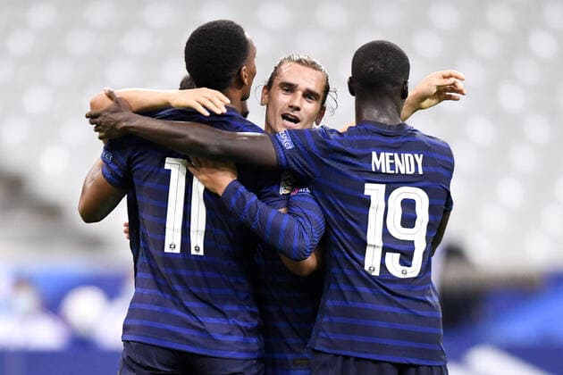 JOIE - 07 ANTOINE GRIEZMANN (FRA) FOOTBALL : France vs Croatie - Ligue des Nations - 08 09 2020 FEP Panoramic 