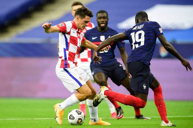 but de Brekalo Josip (Croatie) FOOTBALL : France vs Croatie - ligue des Nations - 08 09 2020 JBAutissier Panoramic 