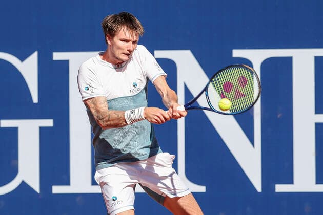 TENNIS - ATP, Tennis Herren Generali Open 2020 KITZBUEHEL,AUSTRIA,09.SEP.20 -TENNIS - ATP World Tour, Generali Open 2020. Image shows Alexander Bublik (KAZ). GEPAxpictures xPatrickxSteiner