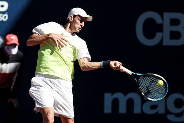 TENNIS - ATP, Tennis Herren Generali Open 2020 KITZBUEHEL,AUSTRIA,09.SEP.20 -TENNIS - ATP World Tour, Generali Open 2020. Image shows Marc-Andrea Huesler (SUI). GEPAxpictures xPatrickxSteiner
