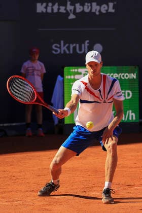 Yannick Hanfmann (GER) Tennis - Generali Open Kitzbuehel 2020 - ATP, Tennis Herren 250 - Kitzbuehler Tennis Club - Kitzbuehel - Tirol - Oesterreich - 9 September 2020. Copyright: xJuergenxHasenkopfx