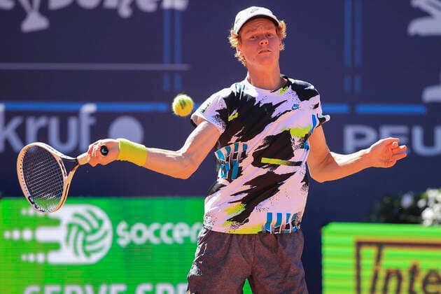 Jannik Sinner (ITA) Tennis - Generali Open Kitzbuehel 2020 - ATP, Tennis Herren 250 - Kitzbuehler Tennis Club - Kitzbuehel - Tirol - Oesterreich - 9 September 2020. Copyright: xJuergenxHasenkopfx
