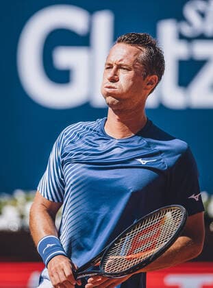 09.09.2020, Sportpark, Kitzbuehel, AUT, ATP, Tennis Herren Tour, Generali Open Kitzbuehel, 1. Runde, im Bild Philipp Kohlschreiber (GER) Philipp Kohlschreiber of Germany during the 1st round of the Generali Open Tennis Tournament of the ATP Tour at the Sportpark in Kitzbuehel, Austria on 2020 09 09.