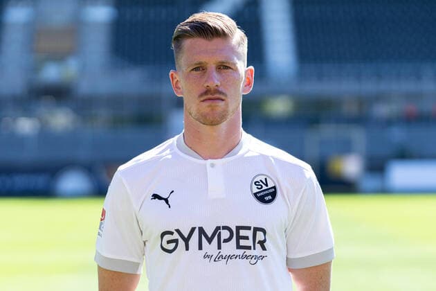 Denis Linsmayer; SV Sandhausen; 2. Bundesliga, Porträttermin 2020 2021