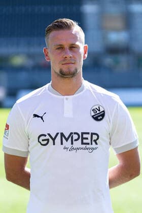 Julius Biada; SV Sandhausen; 2. Bundesliga, Porträttermin 2020 2021